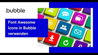 Bubble.io Tutorial - How to use Font Awesome Icons in Bubble (English subs) Profile