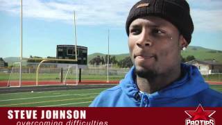 Steve "Stevie" Johnson interview - How to overcome adversity