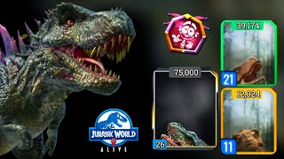 MINI MORTEM. Toughest April Fools Boss Ever in Jurassic World Alive?? and this is only Step 1...