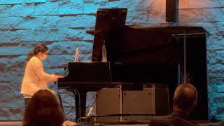 Cathy’s Piano Recital - “First Arabesque,” Claude Debussy