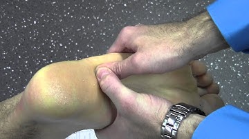 Dorsal Lateral Glide of Cuboid PA glide) on calcaneus