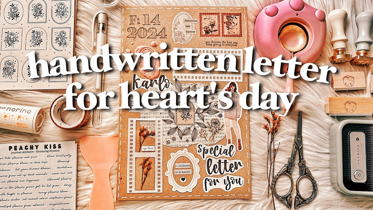 DIY Valentine's Gift 💌  Unboxing PeachyKiss PH stationeries