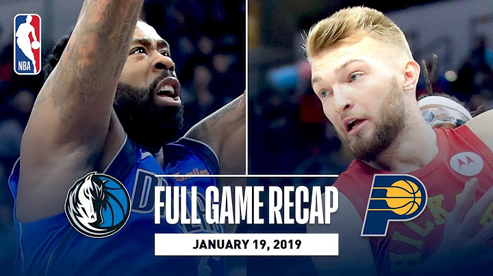 Full Game Recap: Mavericks vs Pacers | Strong First Half Propels IND