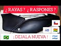 Sacar rayas arañazos raspones plasticos motos