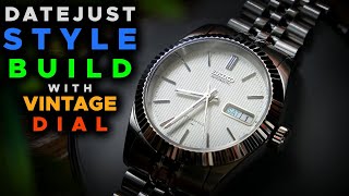 Datejust Style Build (Vintage 7009 831LR Dial) (Namoki Collaboration)