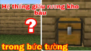 Cách Giấu Rương Trong Bức Tường | Nghĩa Đỗ Gaming