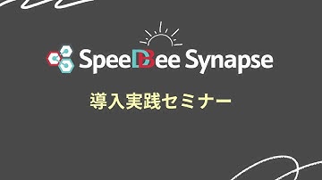 SpeeDBee Synapse 導入実践ウェビナー 20250220