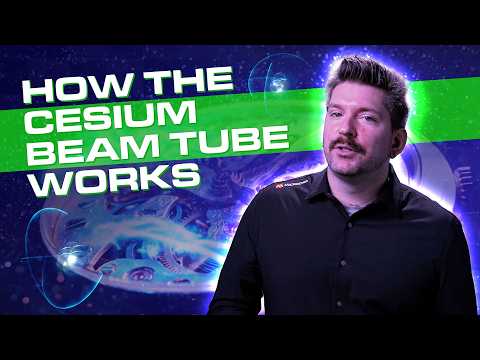 Explaining the Cesium Beam Tube #atomic #clocks #timing