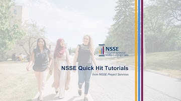 Understanding Consortia in a NSSE Administration