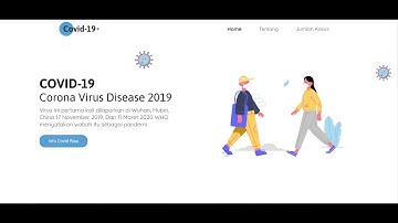 Membuat Website Covid-19 Only HTML & CSS 2020