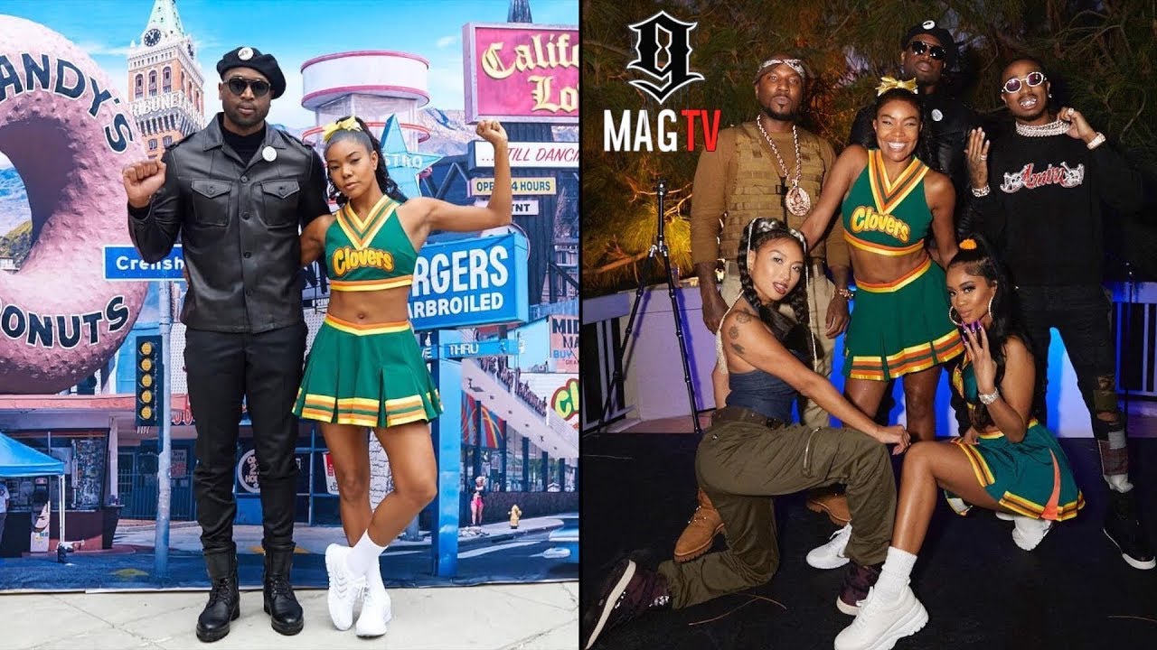 Dwyane Wade Surprises Gabrielle With An Exclusive Costume Party! 🎭