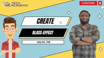 Create glass effect using css html gujarati || create blur effect gujarati || design blur webpage
