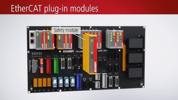 EtherCAT plug-in modules: I/O system for circuit board installation