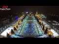 Ночной каток на ВДНХ.Аэросъемка CopterVision