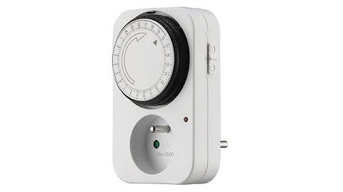 Fonctionnement programmateur journalier