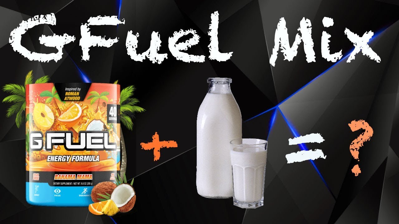 GFuel Mix: Bahama Mama and Milk (Taste Test)