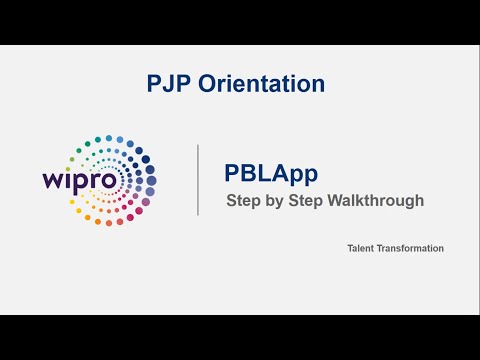 WIPRO PJP ORIENTATION || PBL APP || PRE JOINING PROGRAM (PJP) || WIPRO