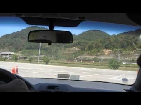 Hyundai Accent Autocross - In Car - 9/2008