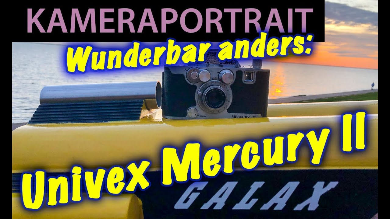 📷 Analoge Fotografie: Kameraportrait Univex Mercury II - Das Ding
