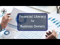 Financial Literacy for Business Owners
