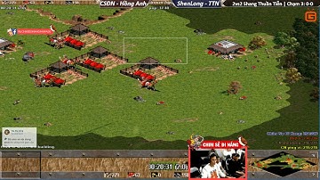 Trận 1 | AOE Việt Trung 2019 | 2vs2 Shang | CSĐN - Hồng Anh vs ShenLong - TTN | Ngày 08-03-2019