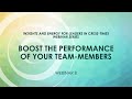 Boost the performance of your team-members, with Gary Lim and Jean-Francois Cousin