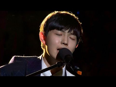 윤도현 제압한 연습생 김재환 가을 우체국 앞에서 보컬 전쟁 신의 목소리 20160210