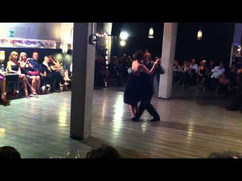 Ricardo Viqueira con Francesca Romana Alfonsi