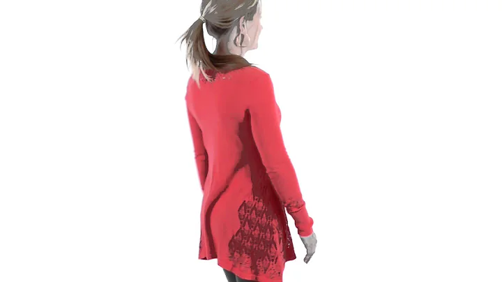 Neve Veronica Tunic Sweater - Cotton Blend (For Wo...