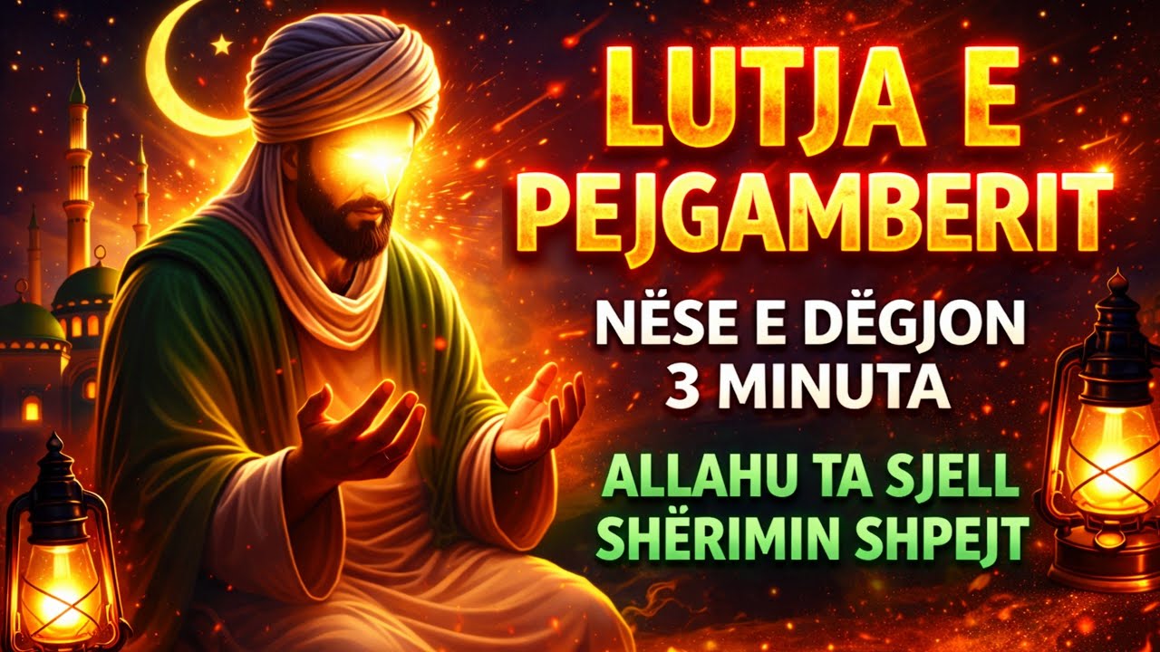 🕋🤲Lutja e Pejgamberit ﷺ – 3 minuta që sjellin shërim të shpejtë me lejen e Allahut!
