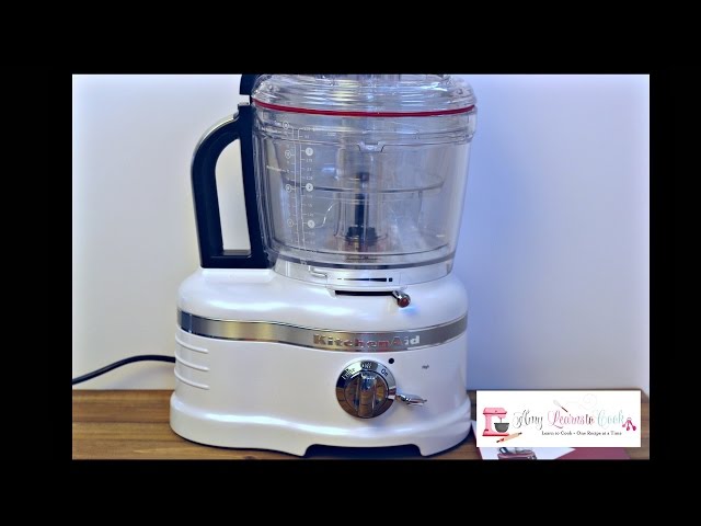 KitchenAid Pro Line 16 Cup Processor Dicing Kit Unboxing KFP1642FP Amy Learns to Cook - YouTube