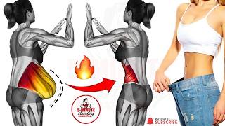 👙 Lower and Upper Belly Fat Burner Fast 🔥 30 Min Standing ABS Routine to BURN STUBBORN BELLY FAT