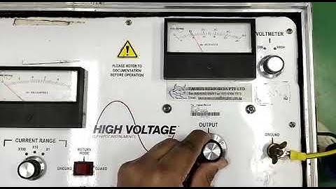 PFT-503CMF AC High Voltage Dielectric Test Repair and Calibration by Dynamics Circuit (S) Pte. Ltd.