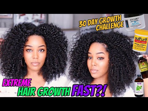 Video Extreme Hair Growth Quick & Fast? | Using Sulfur 8 &... - youtube