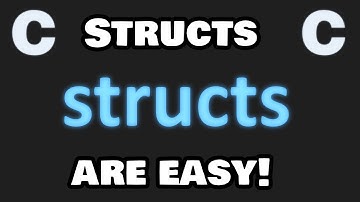 Structs in C are easy! 📦