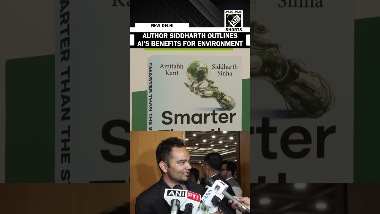 Author Siddharth Sinha says AI’s challenges can become opportunities at his book launch