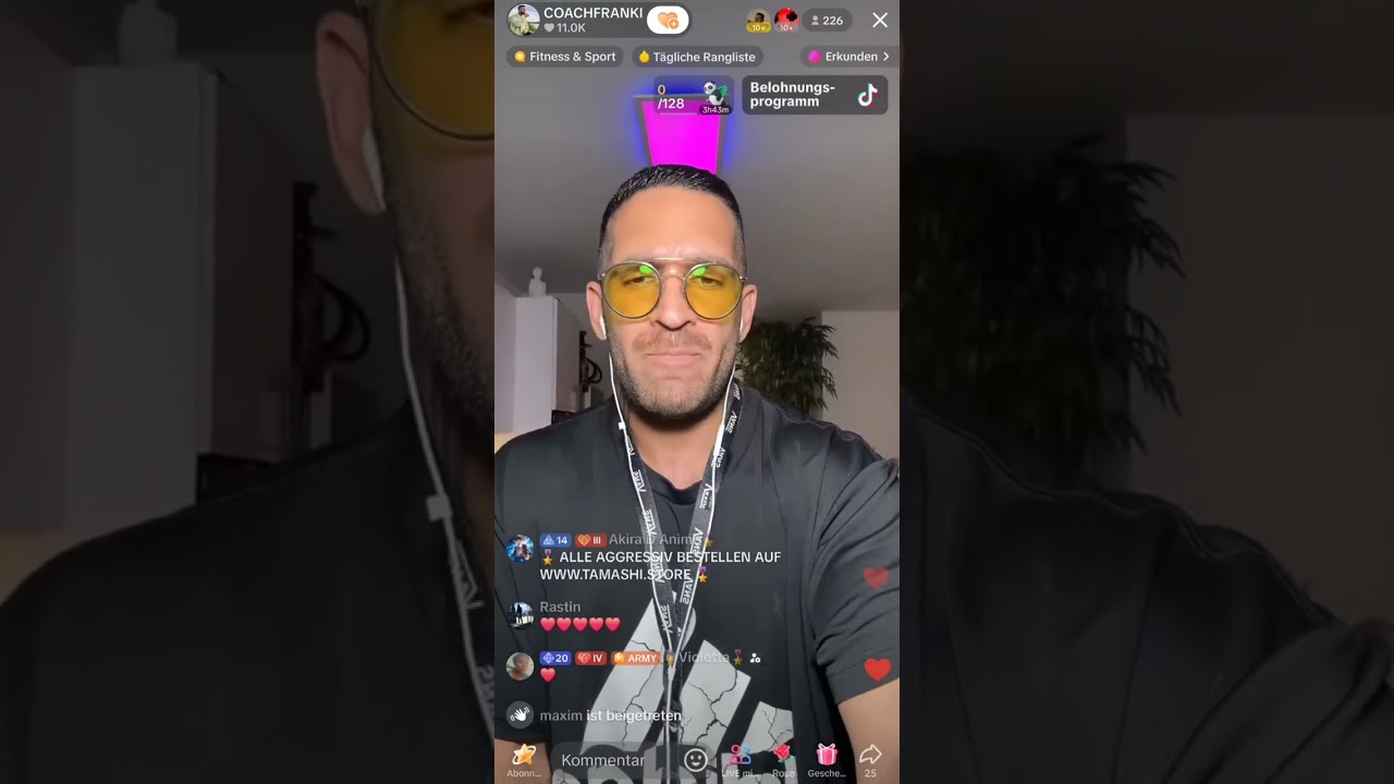 🏅 Coach Franki 06.11.24 -  16 Uhr Stream! Erziehung am Kunden und Götmung gemacht🎖