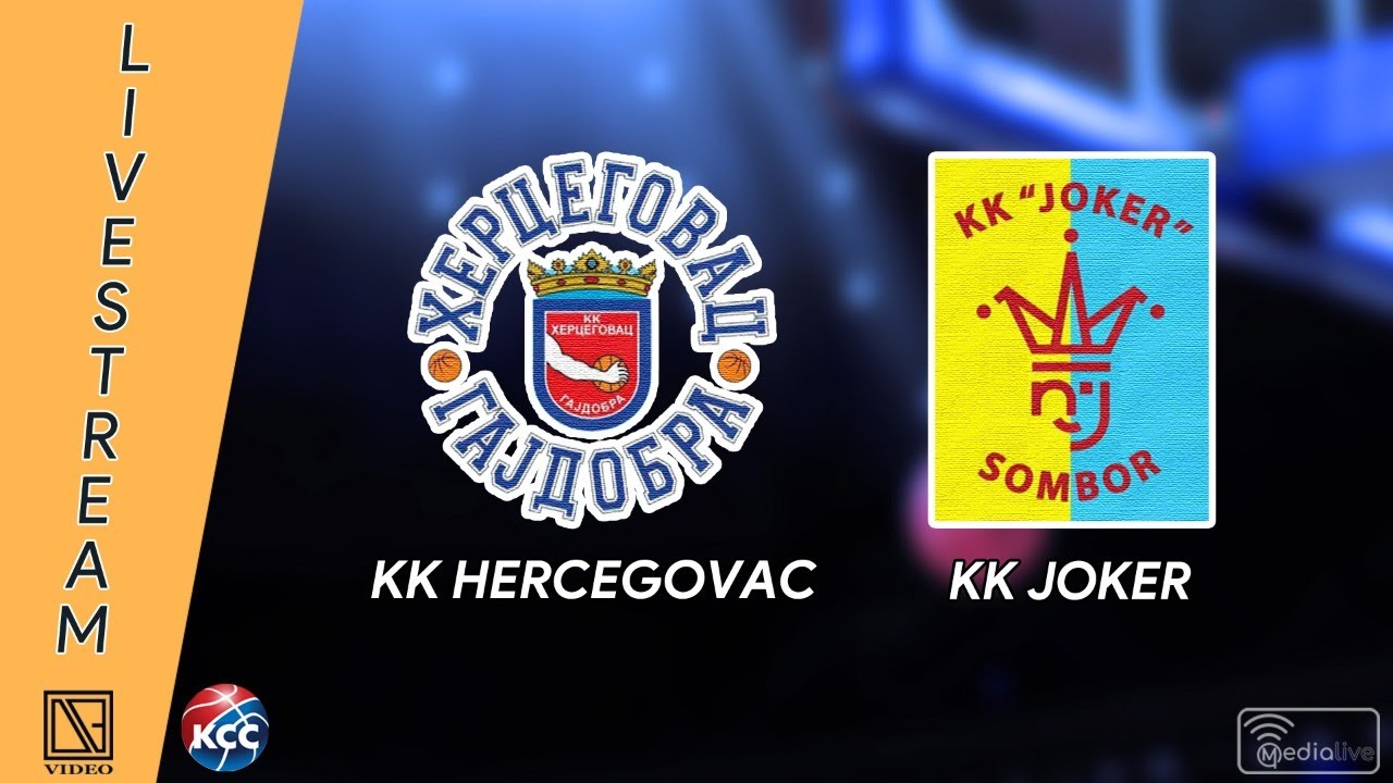 [06.03.2021.] KK "HERCEGOVAC" Gajdobra - KK "JOKER" Sombor (Full match Livestream)
