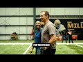 Drew Brees MIC'D UP coaching Santa Fe Christian ahead of game against Newman | New Orleans Saints