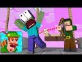 Monster School : BOWMASTERS CHALLENGE - Minecraft Animation