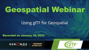 Geospatial Webinar