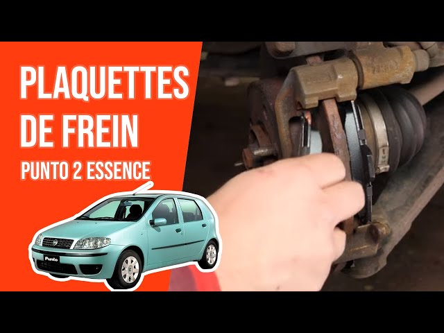 Changer les Plaquettes de Frein avant PUNTO 2 1.2 🚗 - YouTube