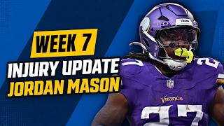 Jordan Mason Fantasy Injury Update Week 7