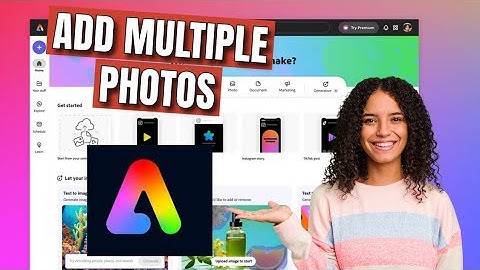 How to Add Multiple Photos in Adobe Express 2025?