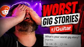 Worst Gig Stories - r/Guitar | Vocal Coach Reacts To Reddit Stories