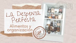 Mis básicos para una DESPENSA PERFECTA 🥫 || Listado, trucos y consejos ✅