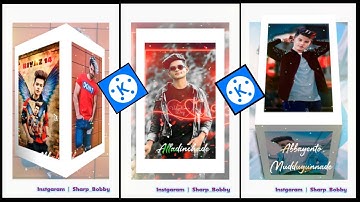 3D Cube Whatsapp Status Video Editing in Kinemaster Telugu 2021 || Trending Editor || Bobby EditZ