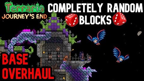 Terraria with Random Block Types: Lunar Base Overhaul