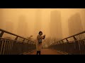Sandstaub in Peking: Eine Stadt sieht gelb