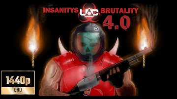 Insanity Brutality 4.0 -  Doom 2 part 1 (100% secrets). 1440p Gameplay